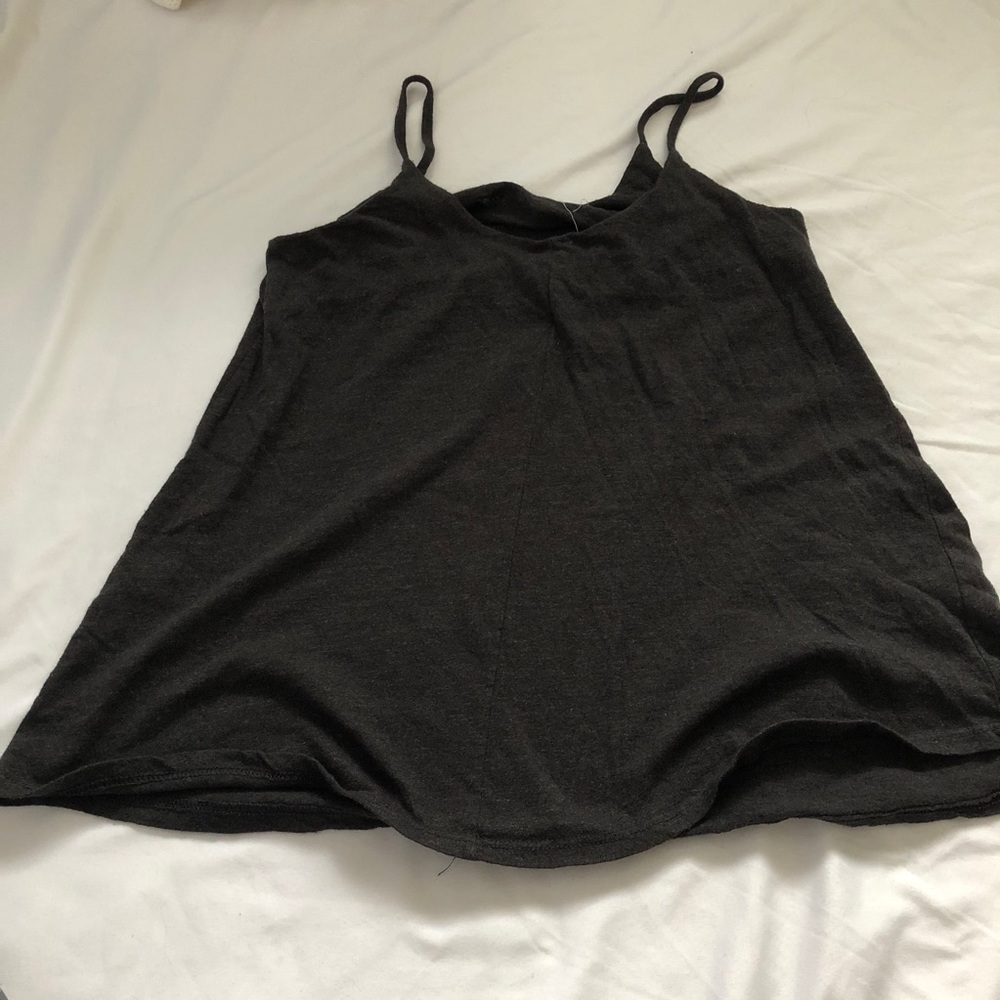 Gray Kirra Spaghetti Strap Tank Top